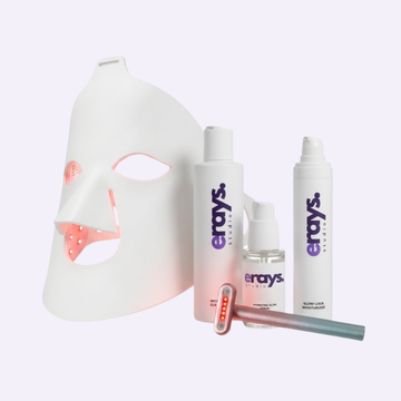 4-in-1 Skincare Wand + LED Skincare Glow Masker + ERAYS. Skincare Kit